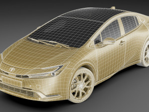 Toyota Prius 2024 3Dモデル