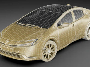 Toyota Prius 2024 3D Model