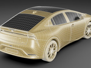 Toyota Prius 2024 3Dモデル