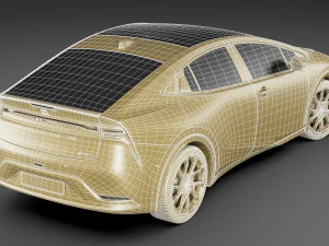 Toyota Prius 2024 3D Model