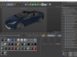 Toyota Prius 2024 3D Model
