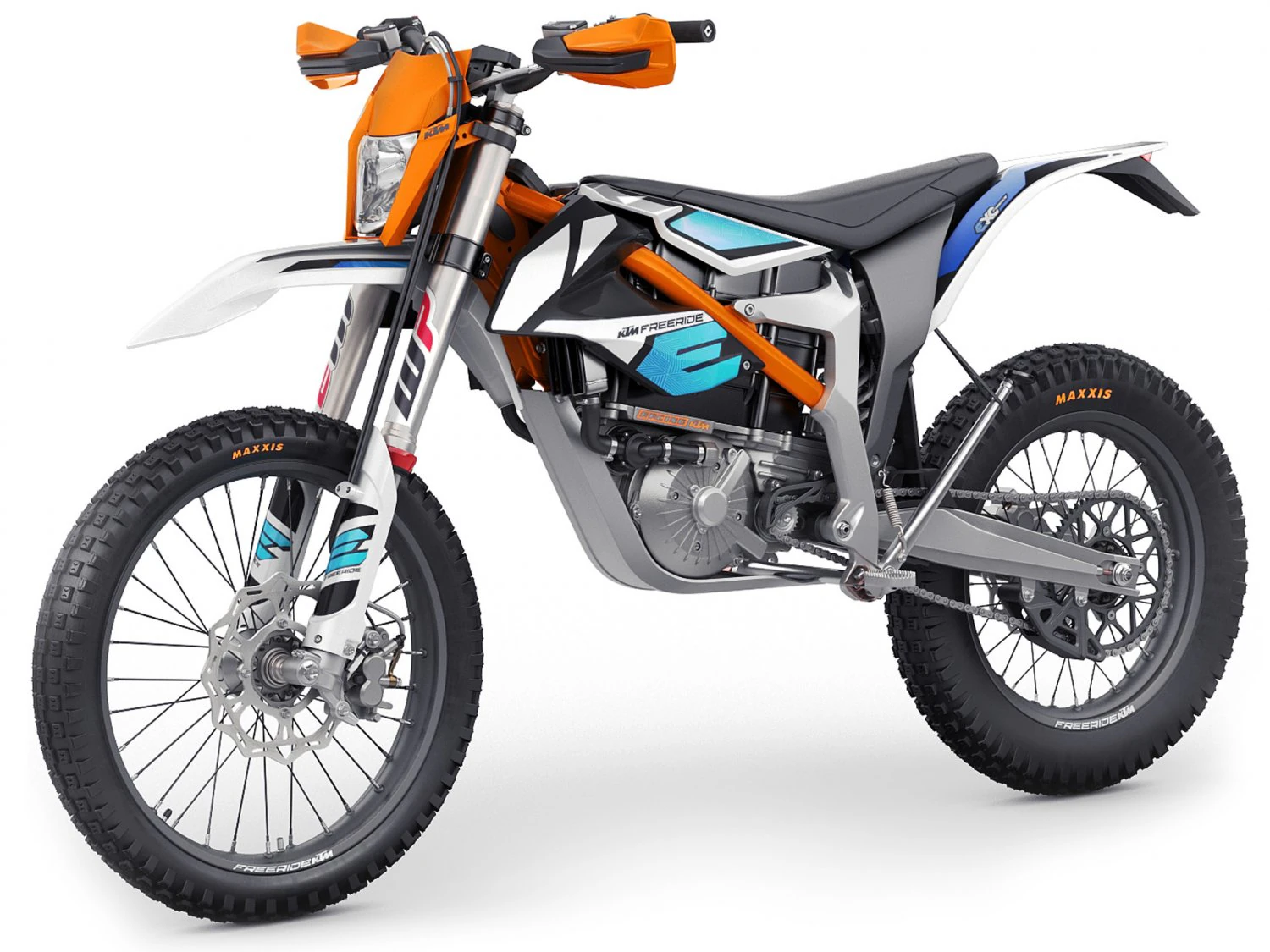 KTM Freeride E-XC 2023 3D Model .c4d .max .obj .3ds .fbx .stl .blend