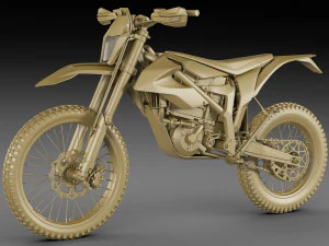 KTM Freeride E-XC 2023 3D Model