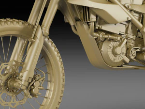 KTM Freeride E-XC 2023 3D Model