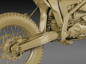 KTM Freeride E-XC 2023 3D Model