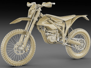 KTM Freeride E-XC 2023 3D-Modell
