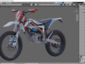 KTM Freeride E-XC 2023 3D Model