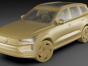Volvo EX90 2024 Model 3D