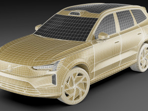 Volvo EX90 2024 Model 3D