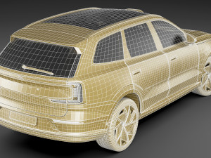 Volvo EX90 2024 Model 3D