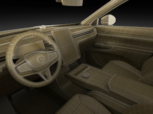 Volvo EX90 2024 Model 3D