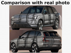 Volvo EX90 2024 Model 3D
