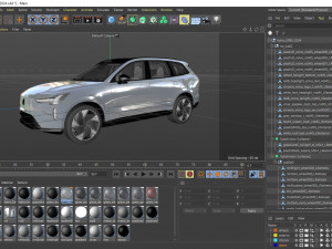 Volvo EX90 2024 Model 3D
