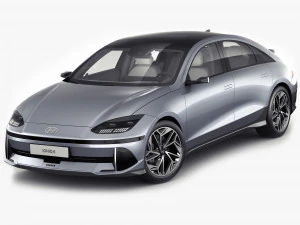 हुंडई आयोनिक 6 3D मॉडल