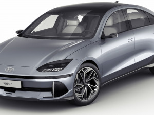 Hyundai Ioniq 6 3D Model