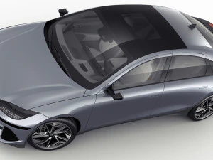 Hyundai Ioniq 6 3D Model