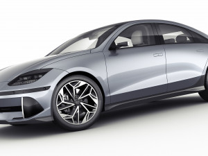Hyundai Ioniq 6 3D Model
