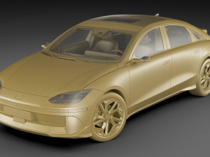 Hyundai Ioniq 6 3D Model