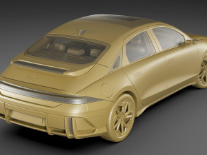 Hyundai Ioniq 6 3D Model
