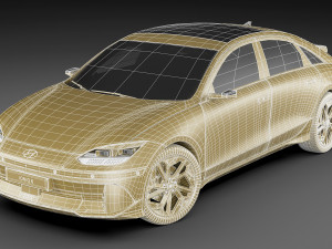 Hyundai Ioniq 6 3D Model