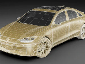 Hyundai Ioniq 6 3D Model