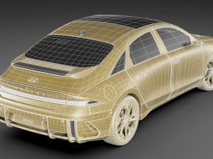 Hyundai Ioniq 6 3D Model