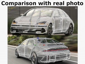 Hyundai Ioniq 6 3D Model