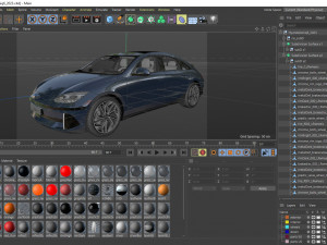 Hyundai Ioniq 6 3D Model