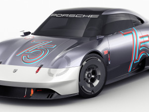 Porsche 357 Vision Concept 2023 3D Модель