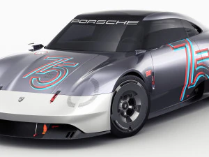 Porsche 357 Vision Concept 2023 3D Model