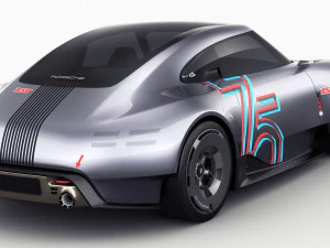 Porsche 357 Vision Concept 2023 3D Model