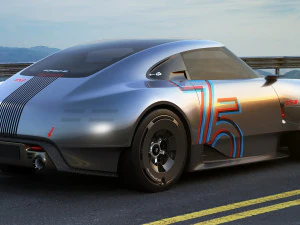 Porsche 357 Vision Concept 2023 3D Model