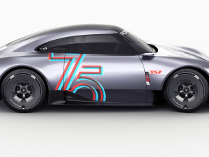 Porsche 357 Vision Concept 2023 3D Модель