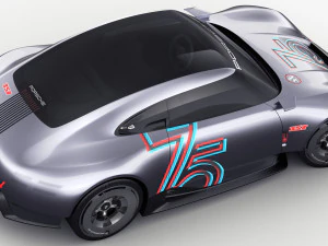 Porsche 357 Vision Concept 2023 3D Model