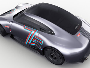 Porsche 357 Vision Concept 2023 3D Модель