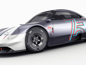 Porsche 357 Vision Concept 2023 3D Модель