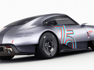 Porsche 357 Vision Concept 2023 3D Модель