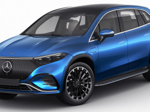 Mercedes EQS SUV 2023 3D 모델