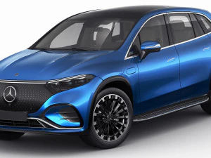 Mercedes EQS SUV 2023 3D Модель