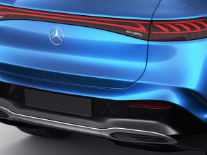 Mercedes EQS SUV 2023 3D 모델