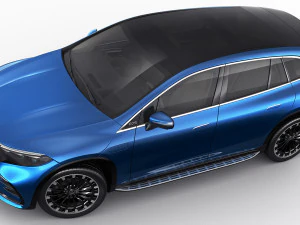 Mercedes EQS SUV 2023 3D Модель