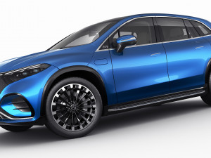Mercedes EQS SUV 2023 3D 모델
