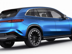 Mercedes EQS SUV 2023 3D 모델