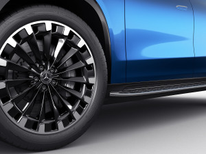 Mercedes EQS SUV 2023 3D 모델