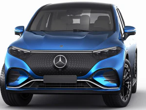 Mercedes EQS SUV 2023 3D Модель