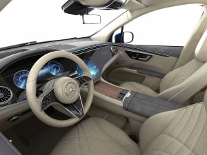 Mercedes EQS SUV 2023 3D Модель