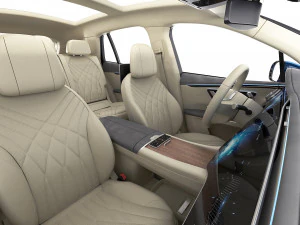 Mercedes EQS SUV 2023 3D Модель