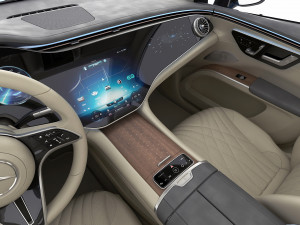 Mercedes EQS SUV 2023 3D 모델