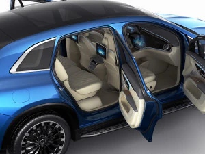 Mercedes EQS SUV 2023 3D Модель