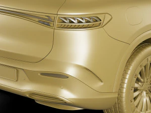 Mercedes EQS SUV 2023 3D Модель